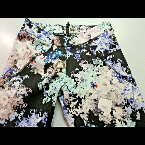 Cynthia Rowley active yoga pants floral XS - Picture 3 of 7